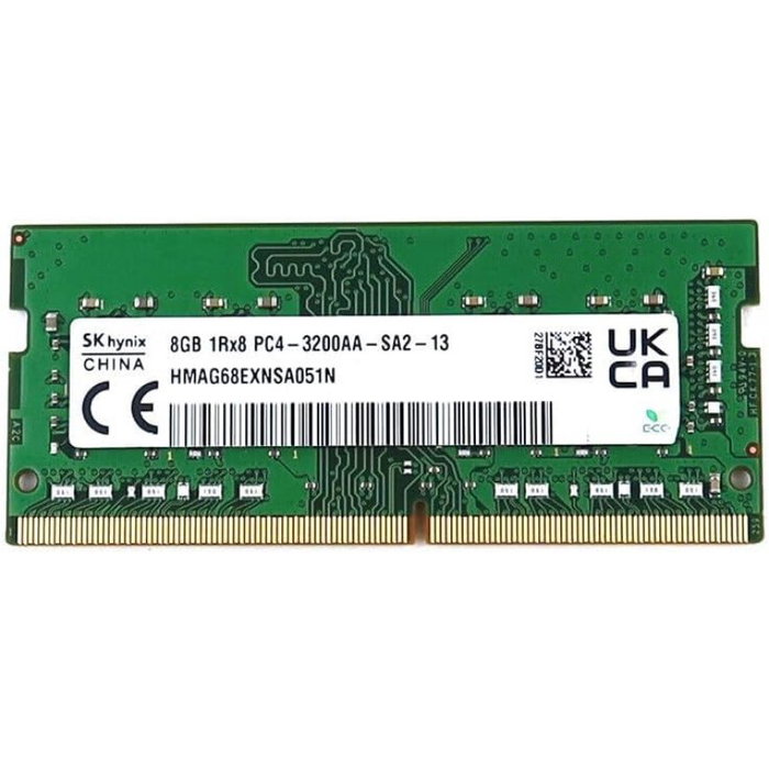 SK hynix Memoria RAM 8GB DDR4 3200MHz SODIMM HMAG68EXNSA051N-BC SK hynix Memoria RAM 8GB DDR4 3200MHz SODIMM HMAG68EXNSA051N-BC